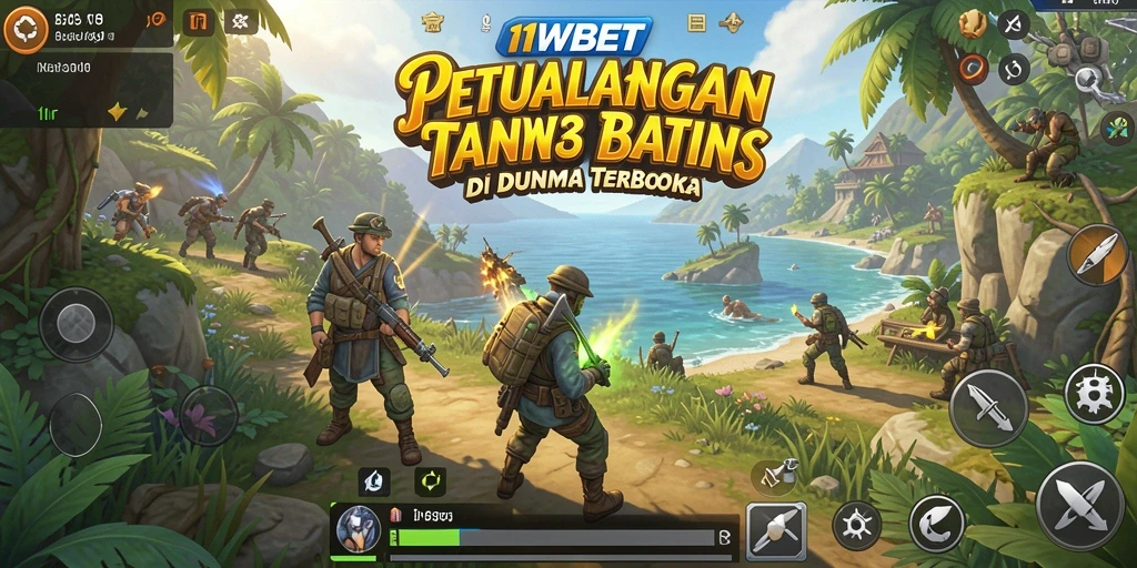 Tangkapan layar dari gameplay <strong>11WBET</strong> yang menunjukkan keindahan dunia terbuka.