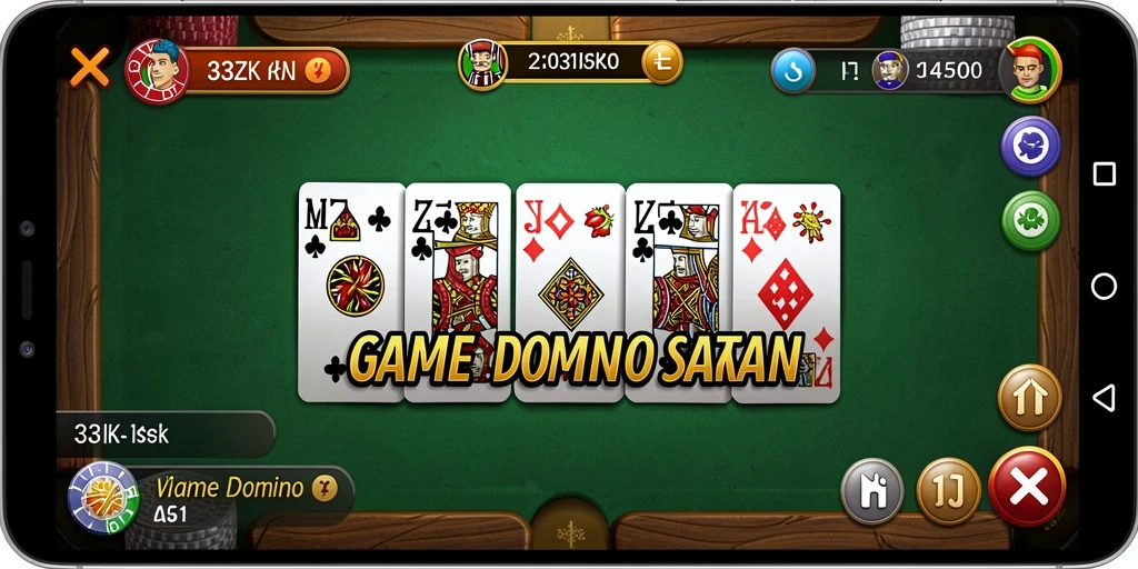 Tangkapan layar menampilkan gameplay seru di 33ZK.