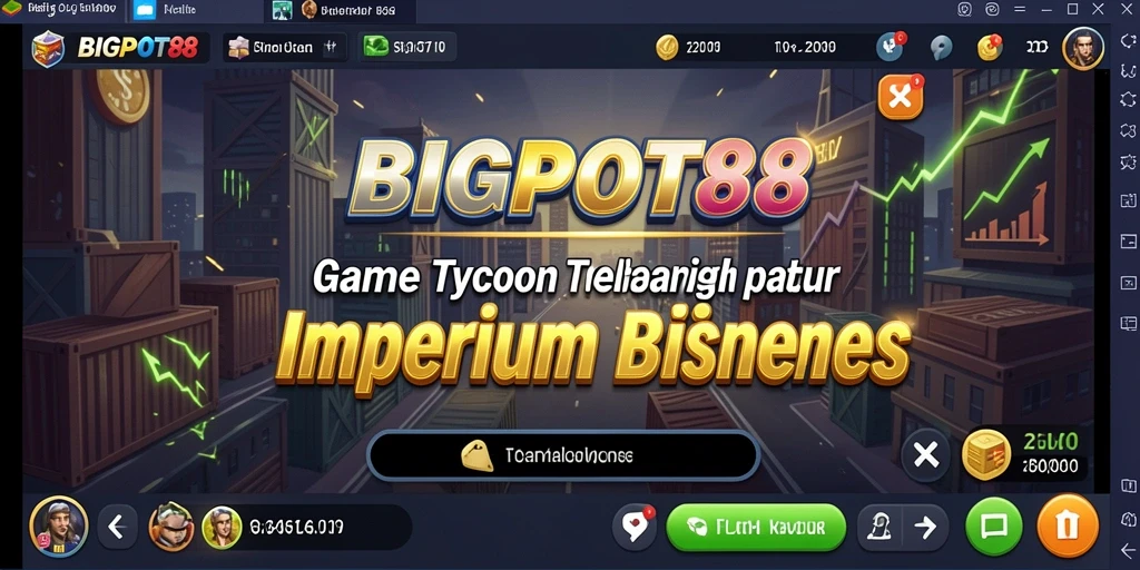 Screenshot utama BIGPOT88 menampilkan gameplay Tycoon yang seru.