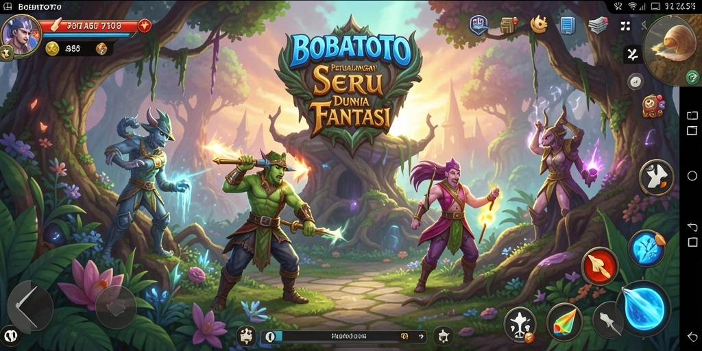 Tampilan gameplay BOBATOTO yang penuh petualangan dan aksi.