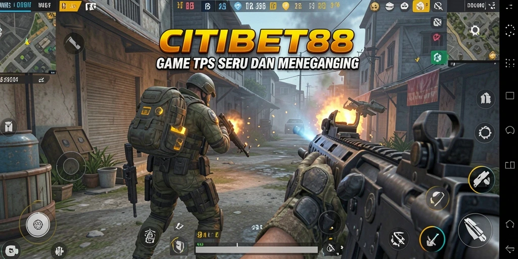 Screenshot gameplay utama CITIBET88 yang menampilkan aksi menegangkan.