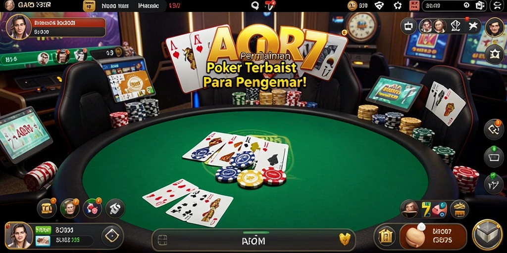 Screenshot GACOR77 menunjukkan pemain dalam aksi poker yang mendebarkan.