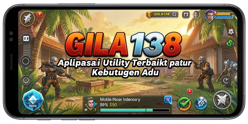 Tampilan antarmuka utama GILA138 yang intuitif dan fungsional.