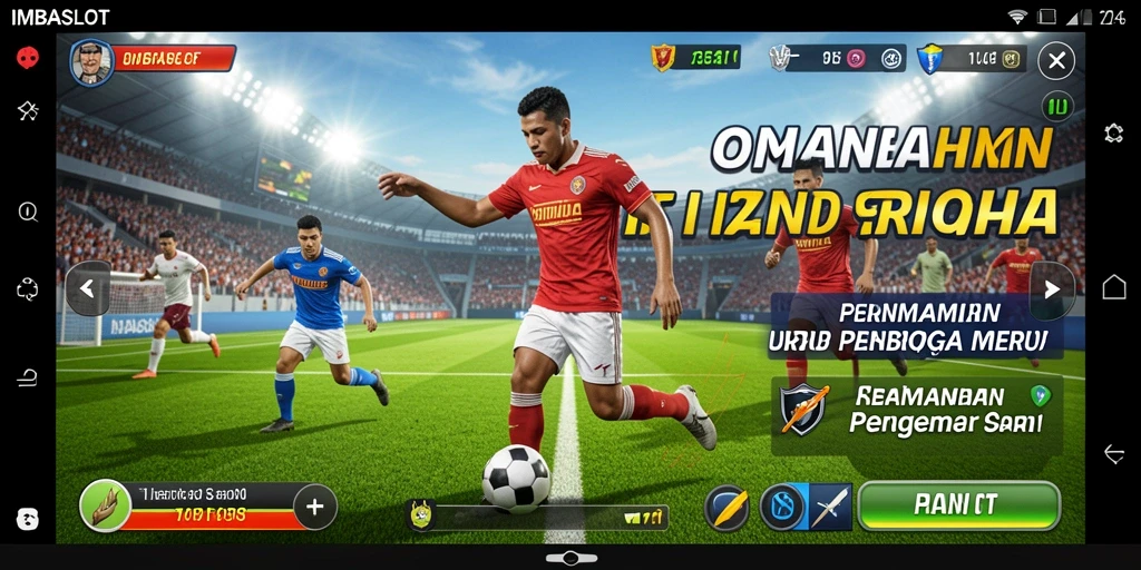 Tangkapan layar dari gameplay seru IMBASLOT yang menampilkan berbagai olahraga.