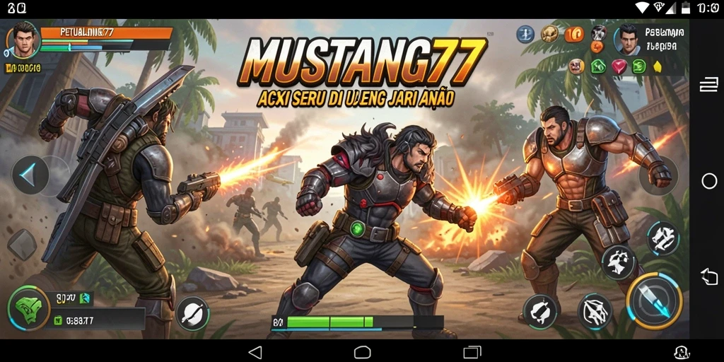 Tangkapan layar utama MUSTANG77 menunjukkan aksi mendebarkan dalam petualangan yang seru.