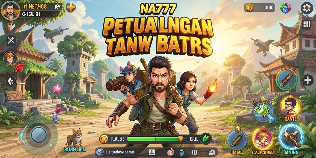 Screenshot dari gameplay NA777 yang penuh aksi petualangan.