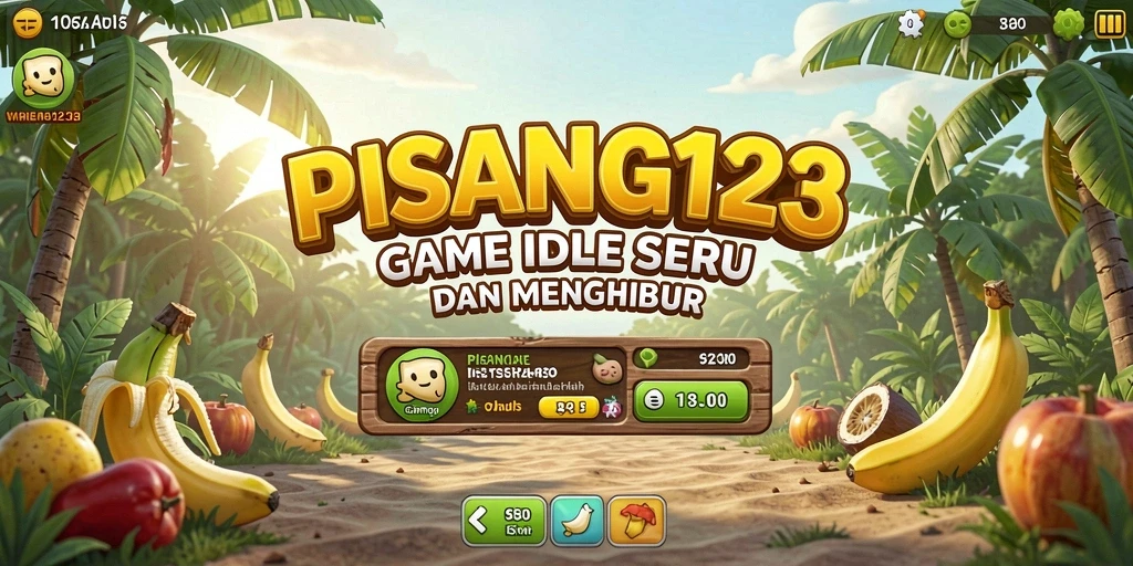 Tampilan menarik dari gameplay PISANG123 dengan kebun pisang yang subur.