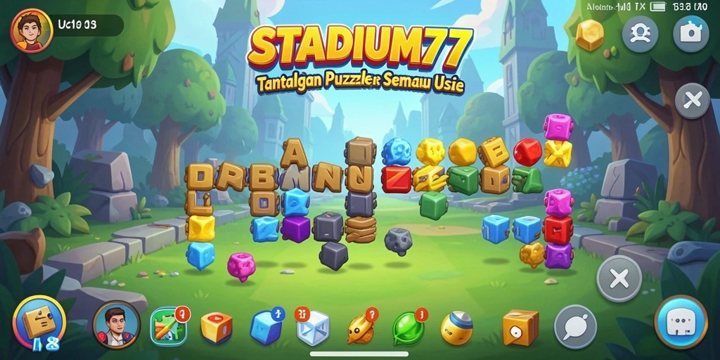 Tampilan gameplay STADIUM77 yang mendebarkan dan penuh tantangan.