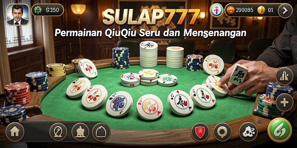 Gameplay QiuQiu yang mendebarkan dan interaktif.
