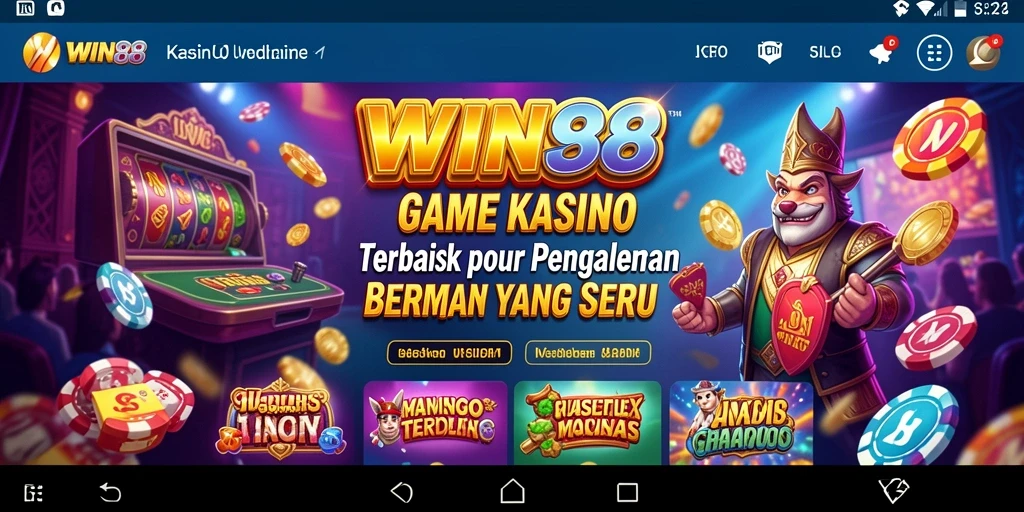 Screenshot gameplay menarik dari WIN88 yang menunjukkan suasana kasino.